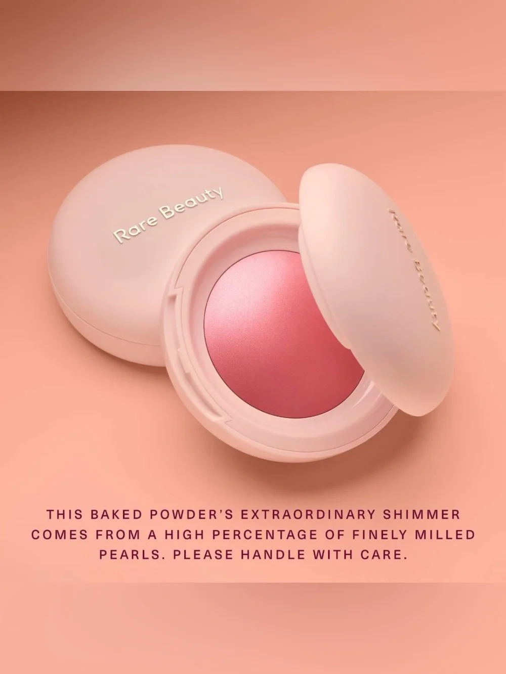 RARE BEAUTY BY SELENA GOMEZ Soft Pinch Luminous Powder Blush in Happy Cool Pink